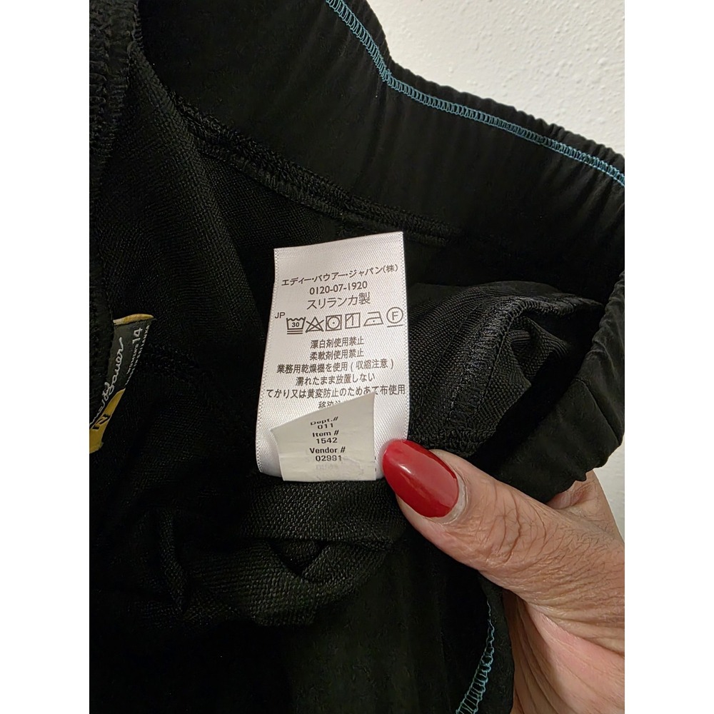 Eddie Bauer Women's Cargo Capri Pants Size‎ 14 Black Stretch Athletic Outdoor - Picture 8 of 8